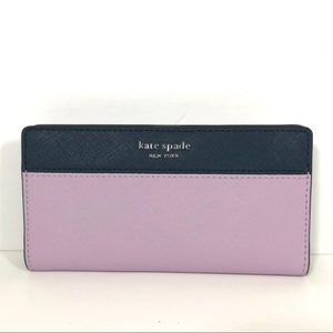 NWT Kate Spade Cameron Large Slim Bifold wallet